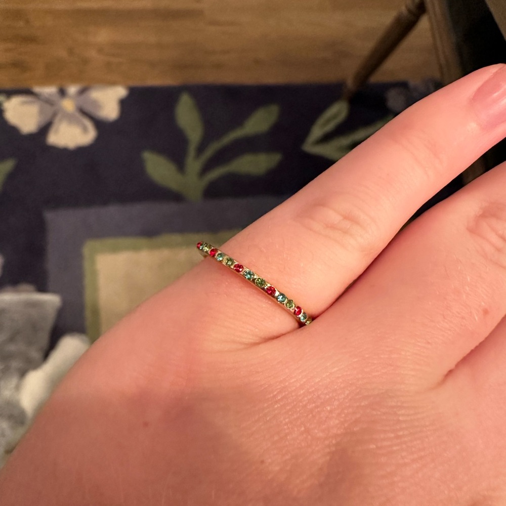 Gold ring 6 1/2 mm